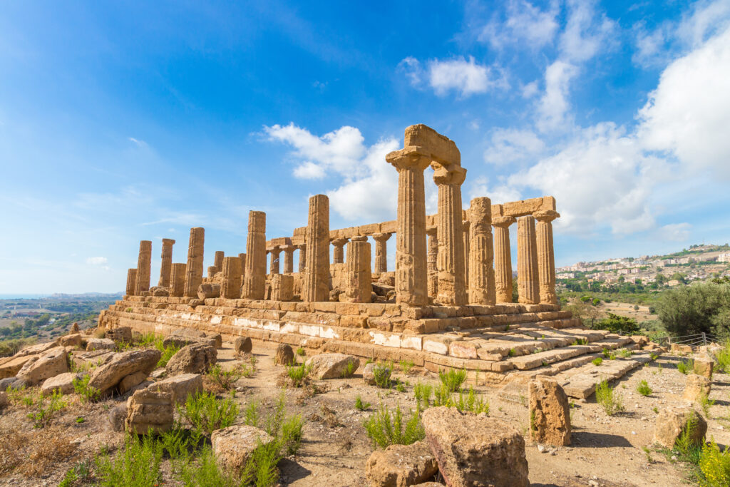 Unesco Heritage Site Valley of the Temples in Agrigento