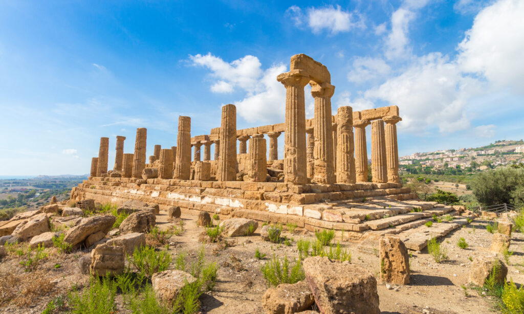 Unesco Heritage Site Valley of the Temples in Agrigento