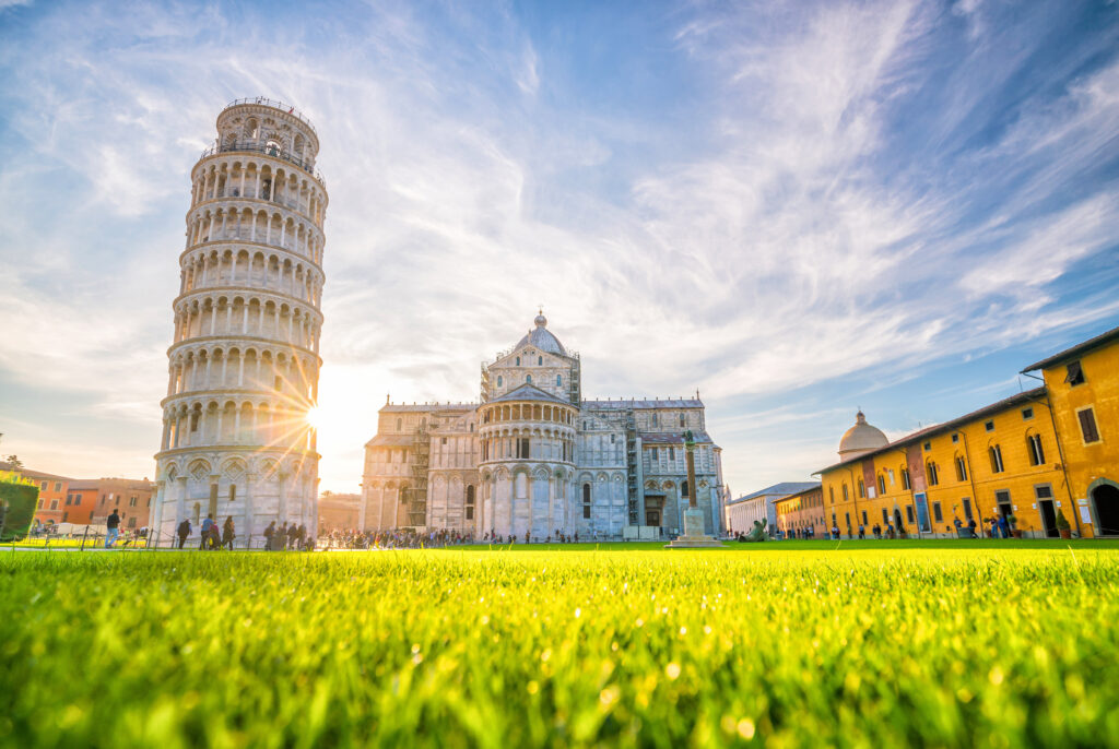 Unesco Heritage Site Tower of Pisa in Tuscany