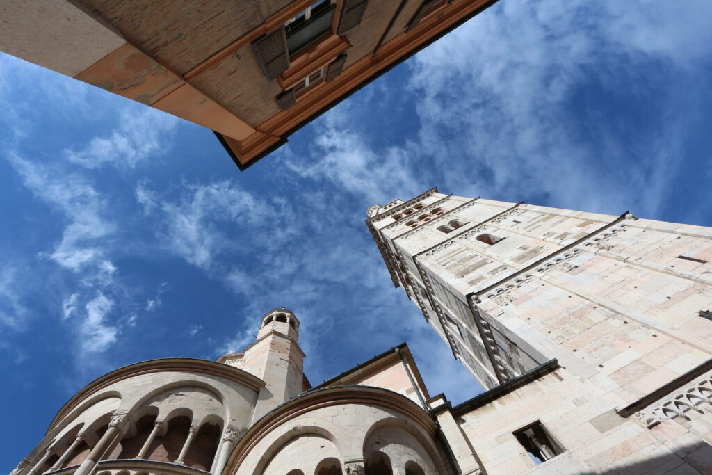 Word Heritage Site Cathedral and Ghirlandina in Modena