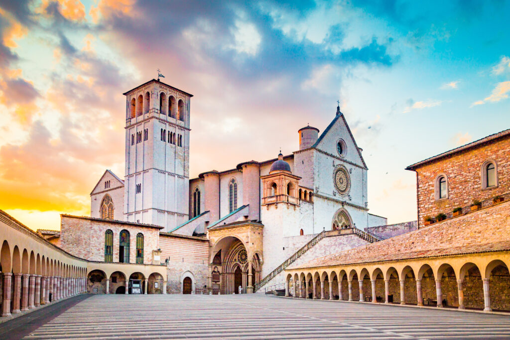 The Basilica di San Francesco in Assisi