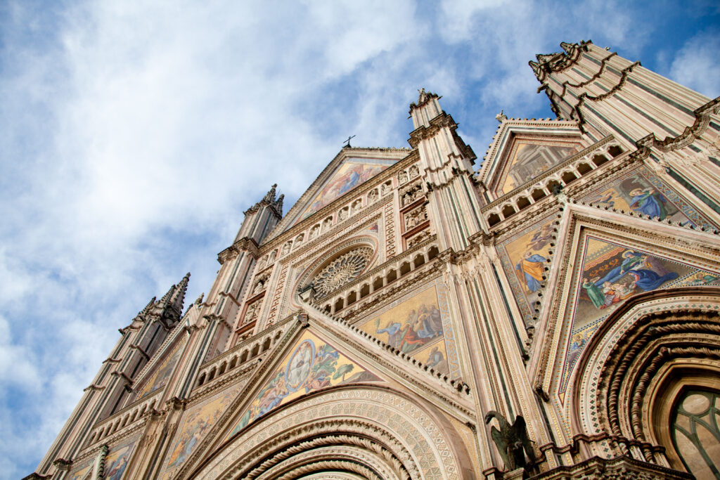 Beautiful Catheral of Orvieto in Umbria