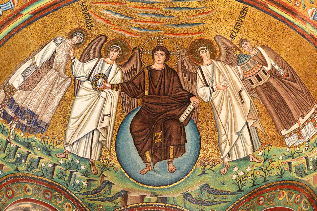 Mosaics in the beautiful town Ravenna