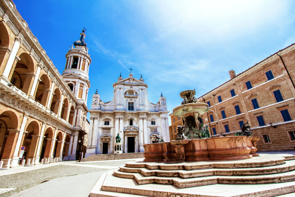 Sanctuary of the Holy House of Loreto in Italy