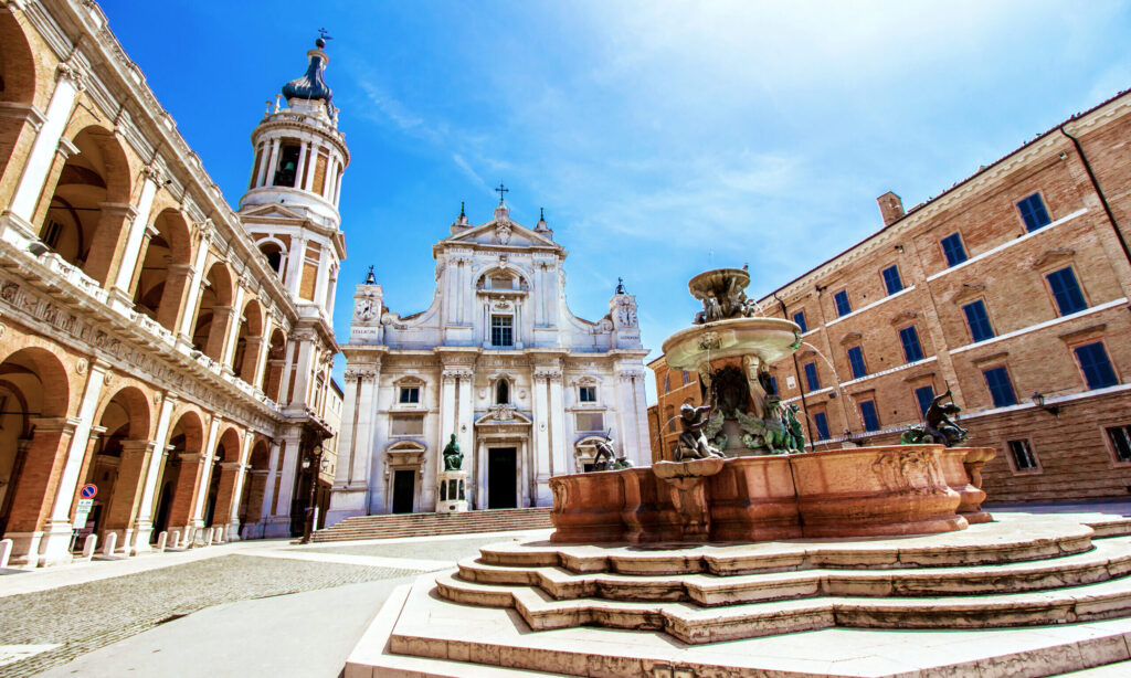 Sanctuary of the Holy House of Loreto in Italy