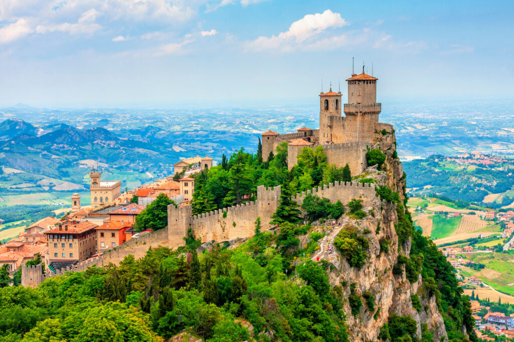 The most ancient fortress of San Marino, Rocca della Guaita
