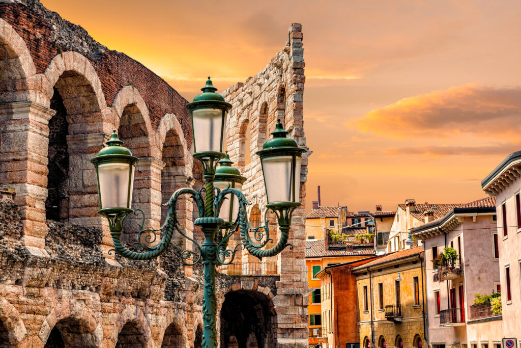 Well-known Arena di Verona