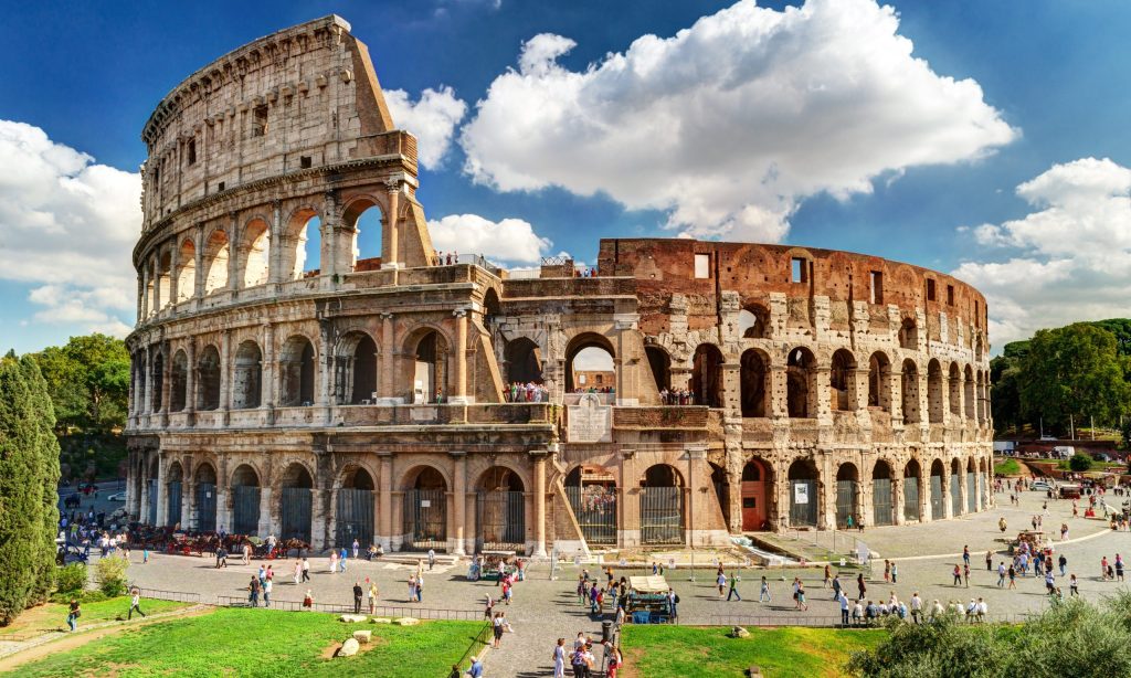 Colosseum in Rome, Italy