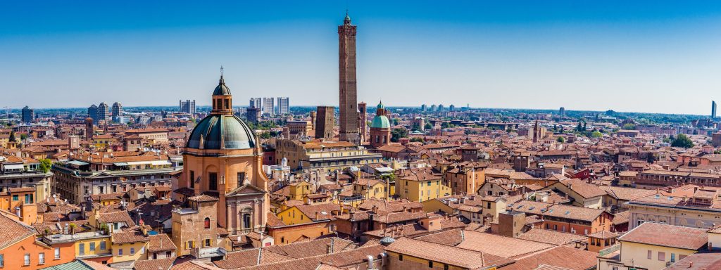 cityscape of Bologna