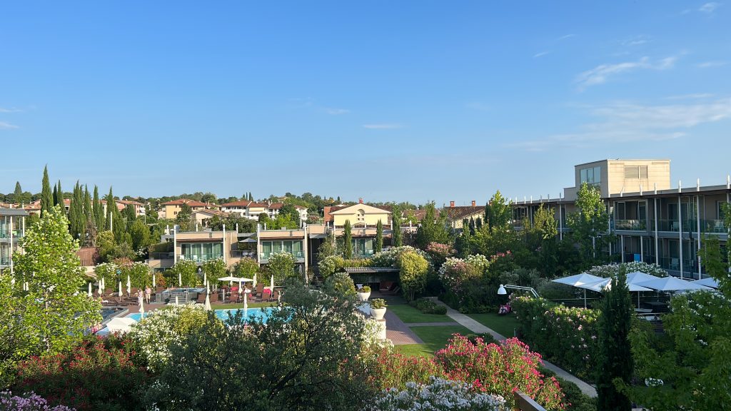 Hotel Ausblick am Gardasee.